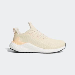 Rare Adidas Cream/Peach/White Alphaboost Shoes